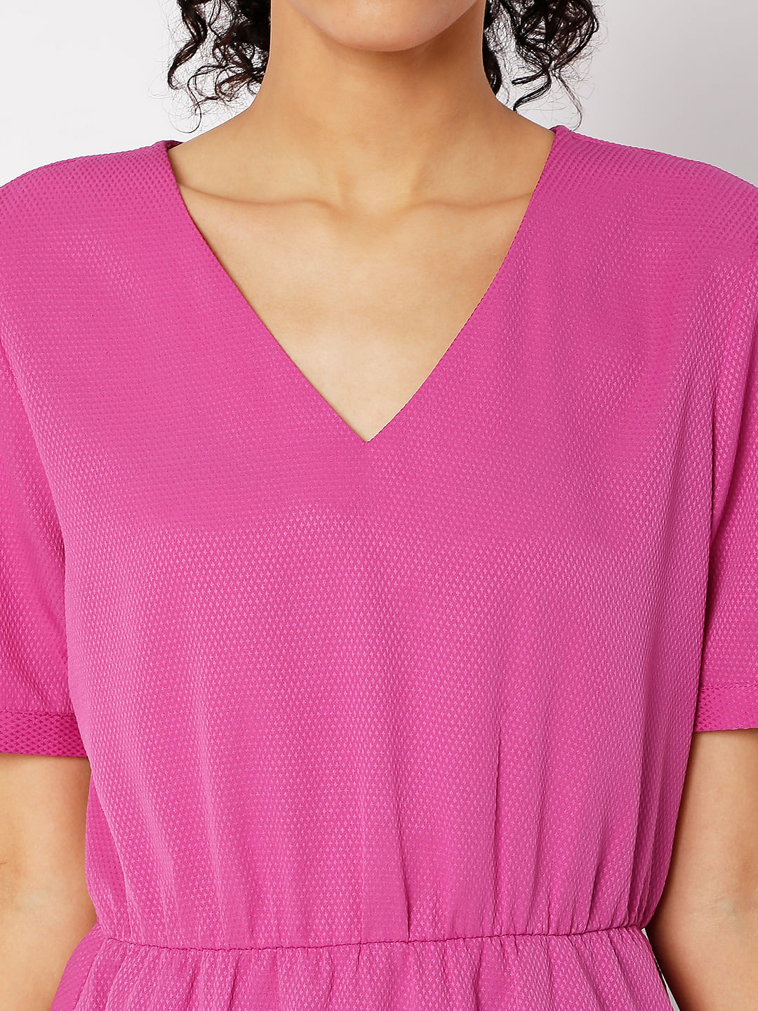 Purple Flared Top