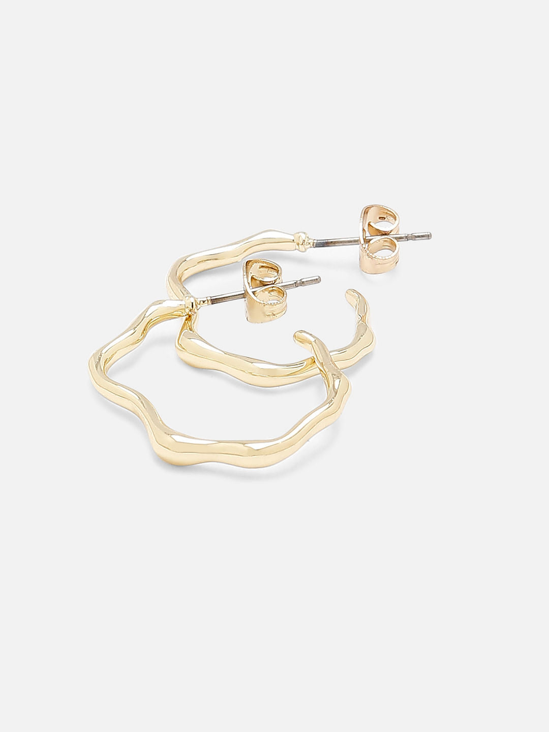 Golden Hoop Earrings