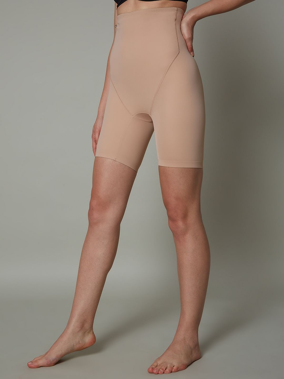 Intimates Beige High Rise Thigh Shaper