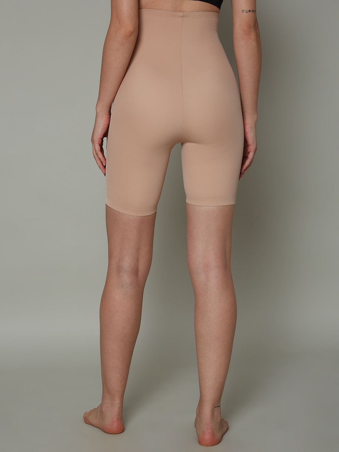 Intimates Beige High Rise Thigh Shaper