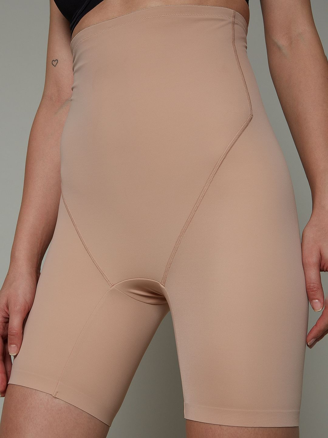 Intimates Beige High Rise Thigh Shaper