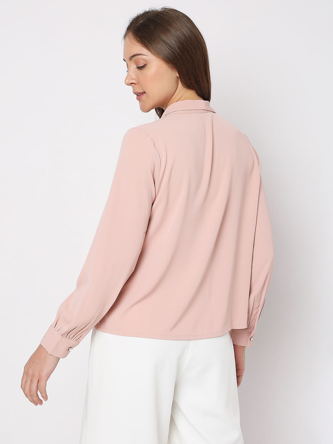 Pink Pearl Embellished Top