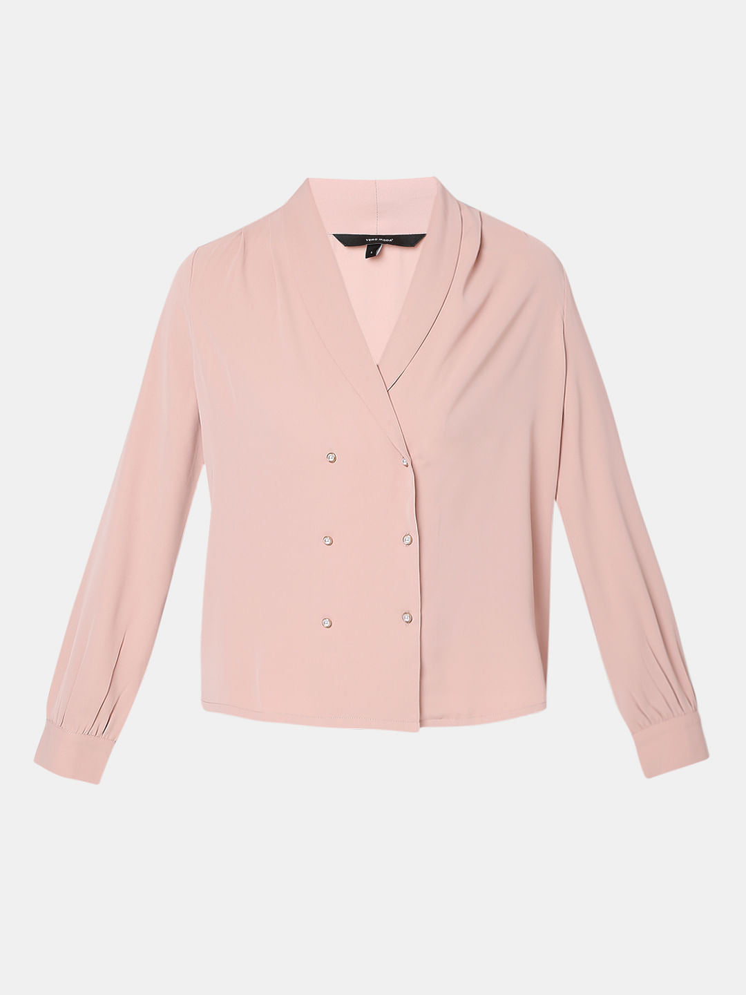 Pink Pearl Embellished Top