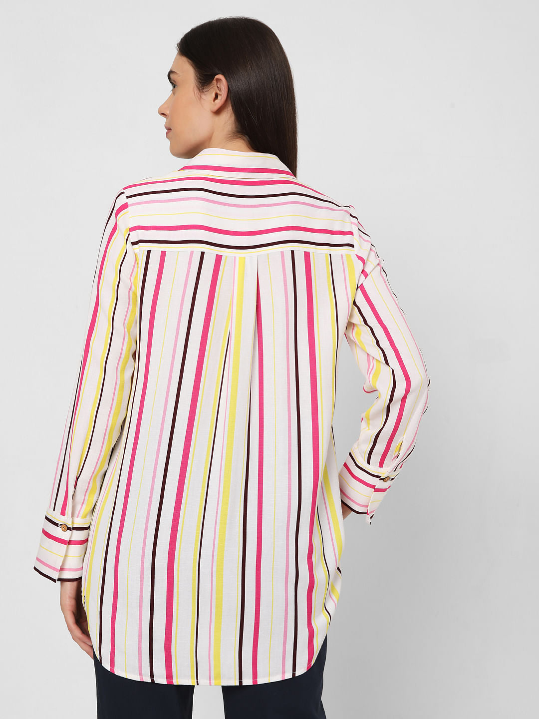 Multi-Coloured Striped Shirt