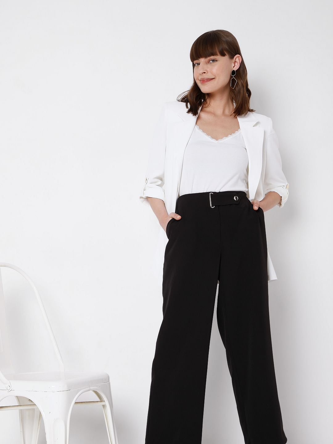 Black Tailored Trousers