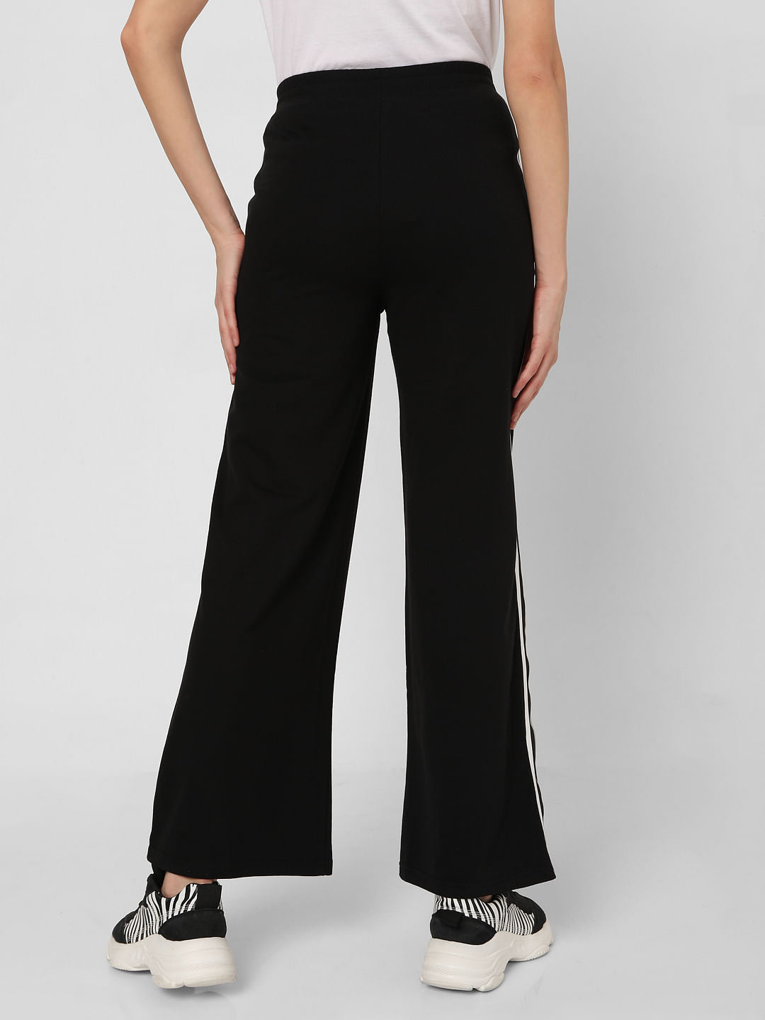 Black Flared Lounge Joggers