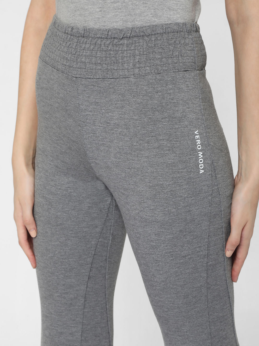 Grey Flared Lounge Pants