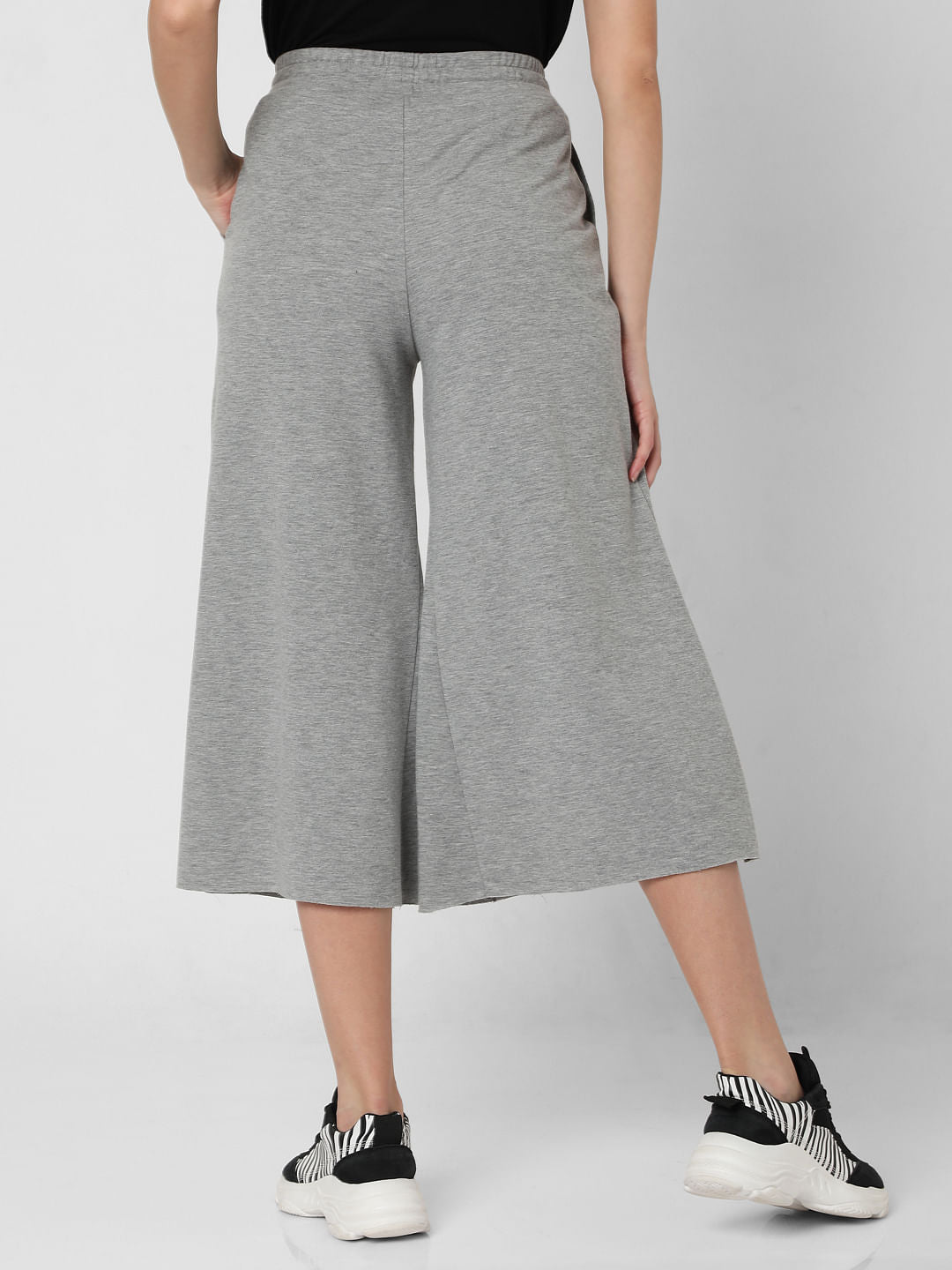 Grey Flared Lounge Pants