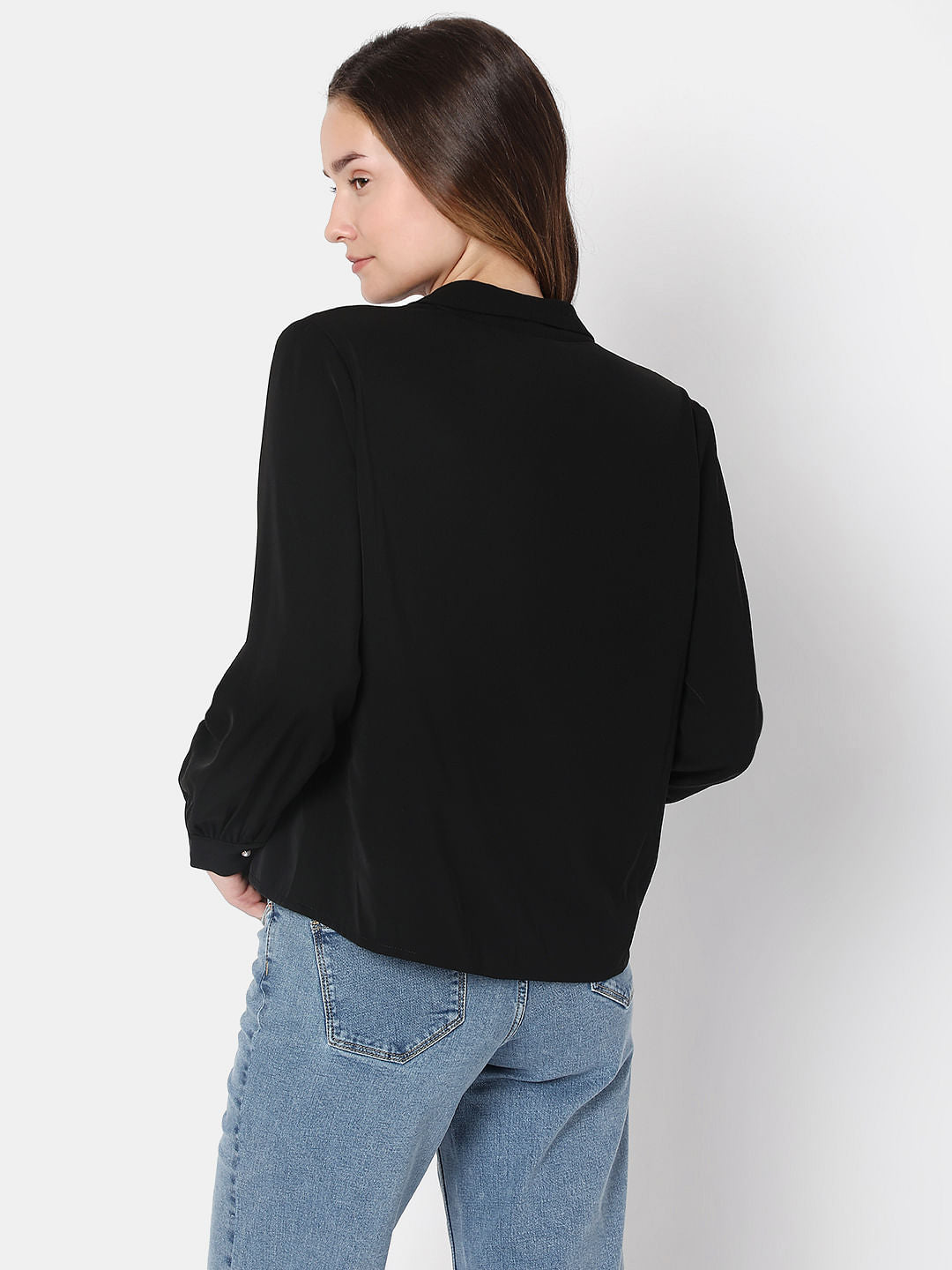 Black Pearl Embellished Top