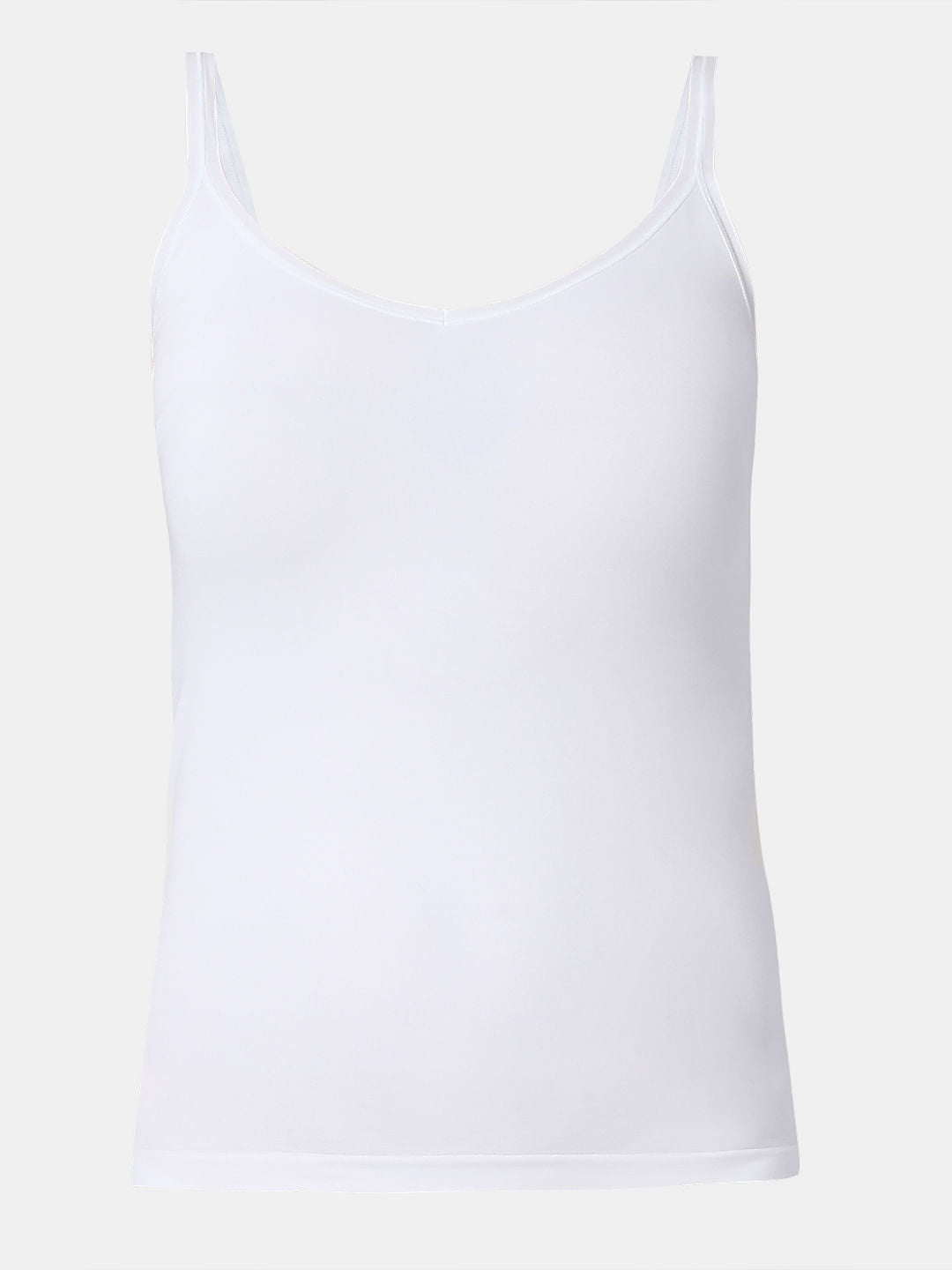 Intimates White Innerwear Top