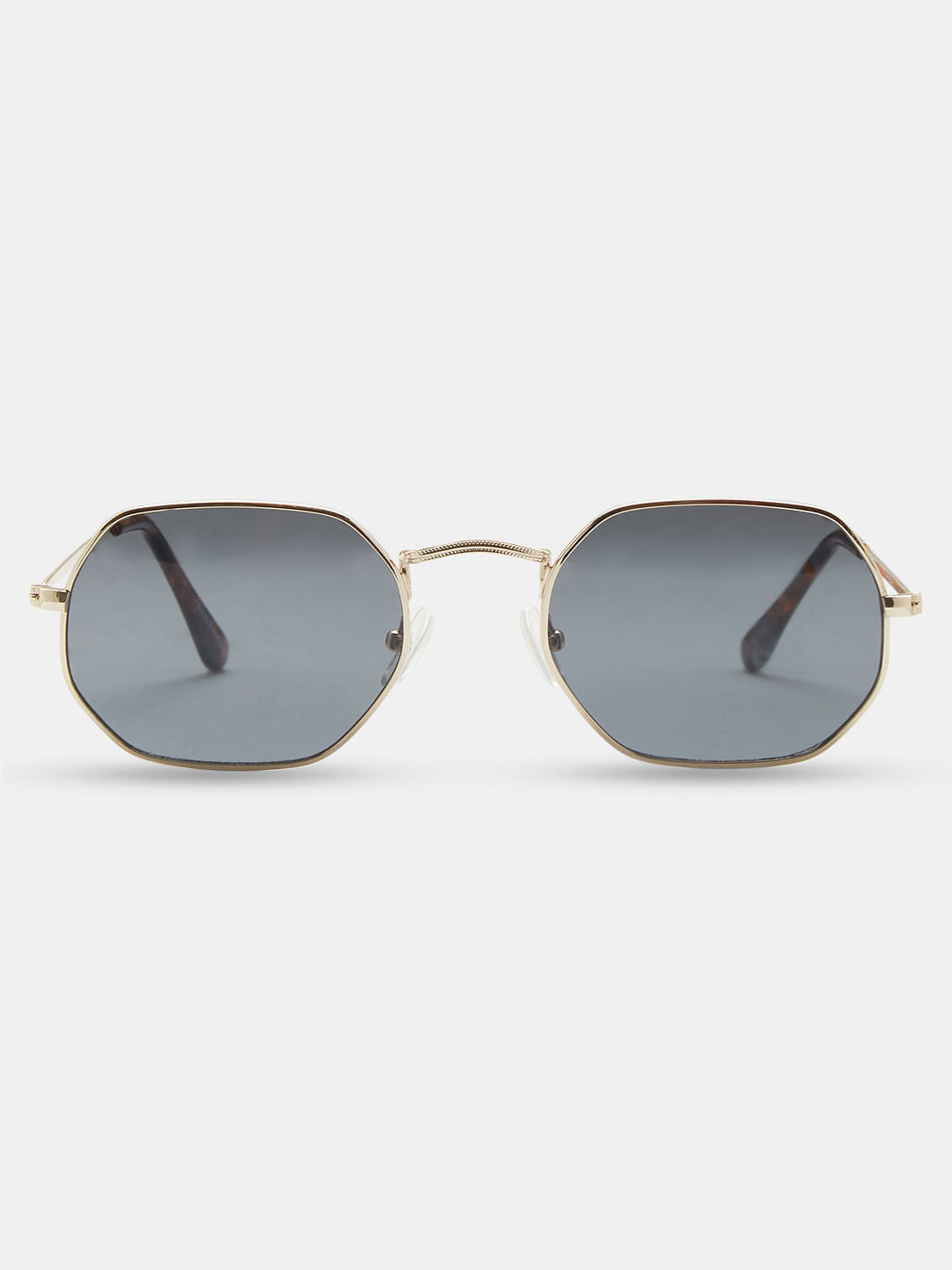 Golden Hexagon Sunglasses