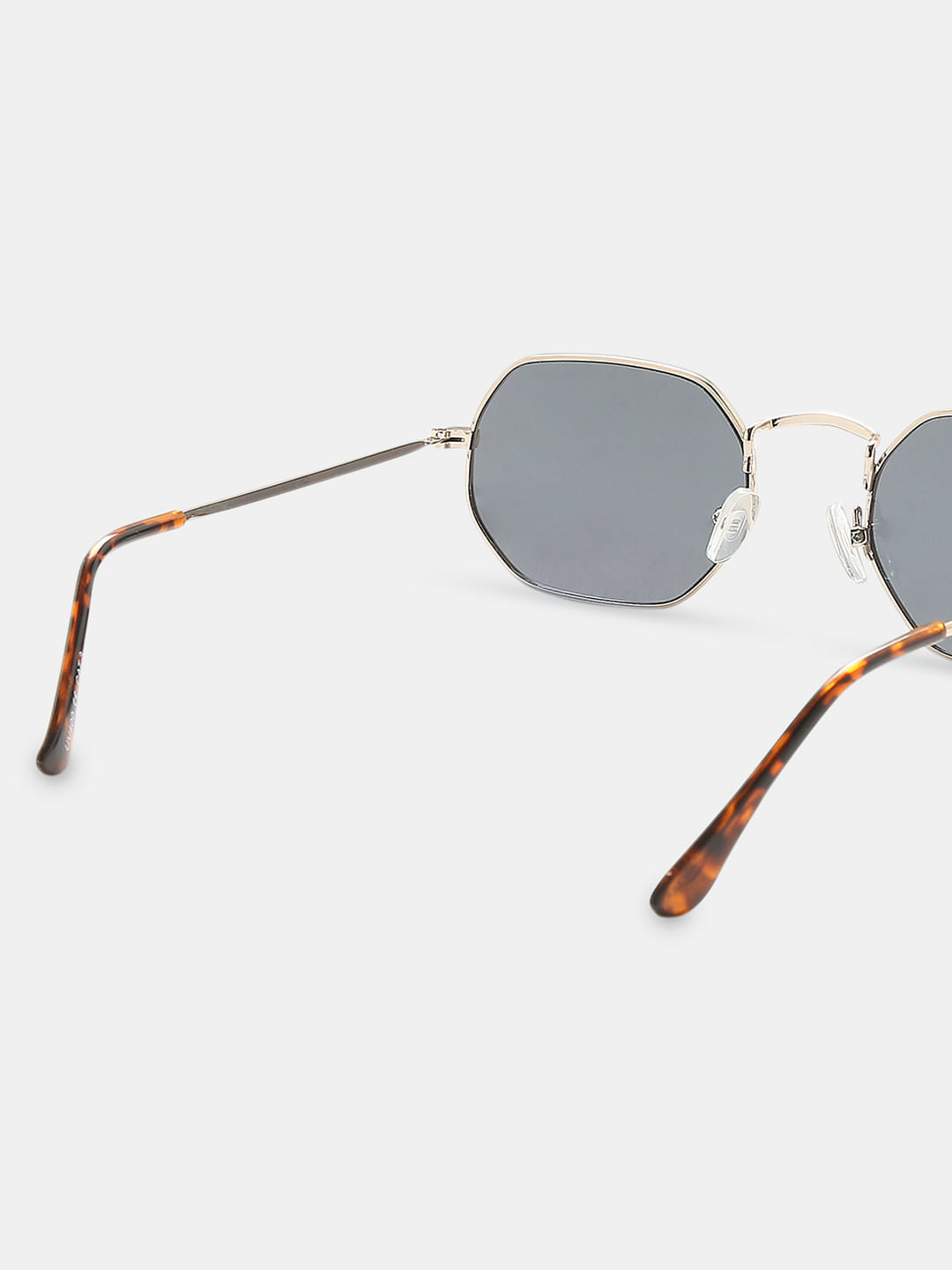Golden Hexagon Sunglasses
