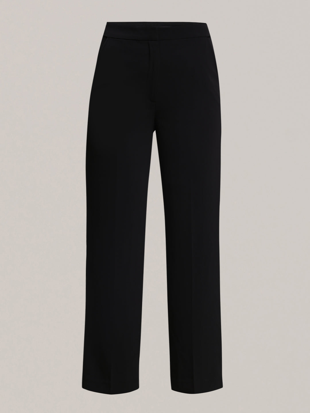 Women Straight Fit High-Rise Trousers
