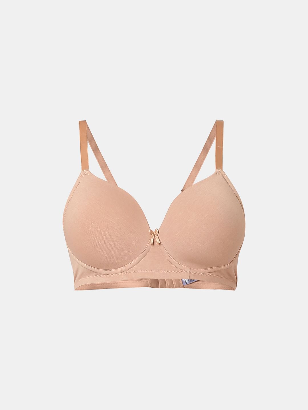 Intimates Nude Full Coverage Padded Non-Wired Bra