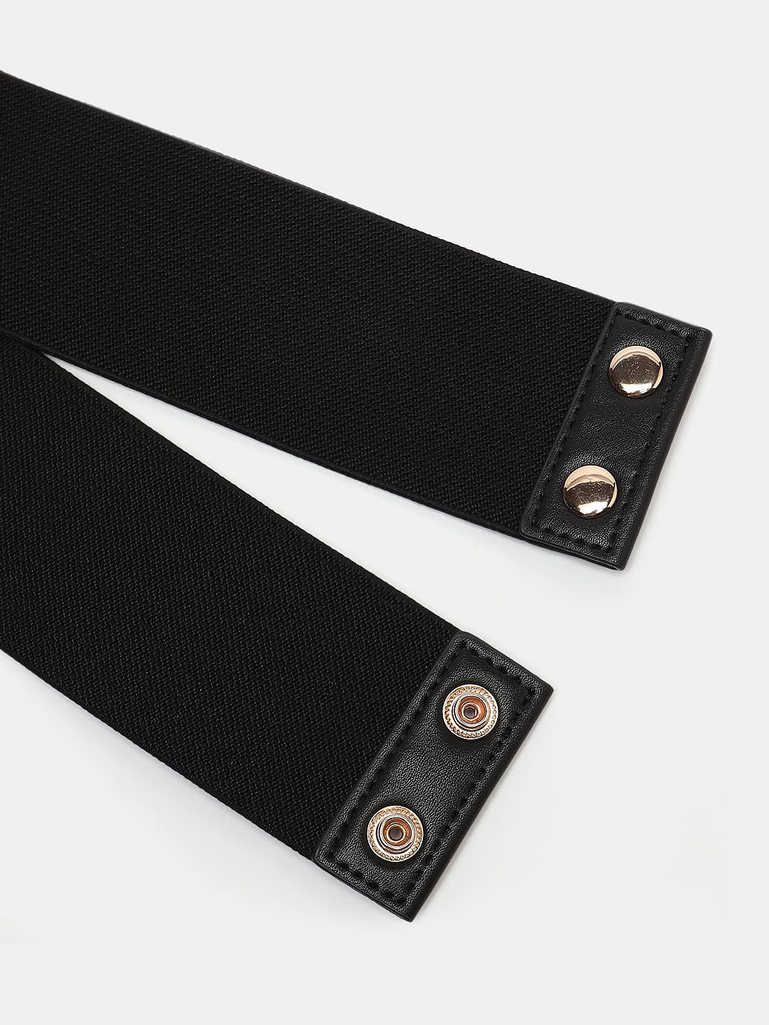 Black Snake Buckle Waist Belt