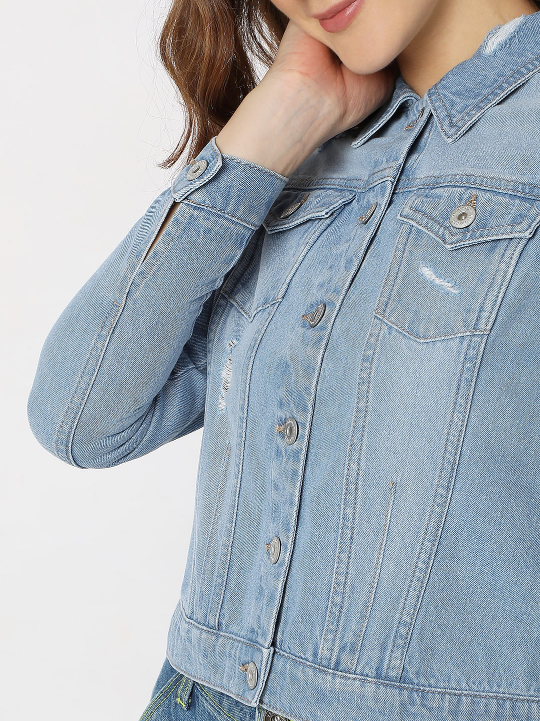 Blue Trucker Denim Jacket