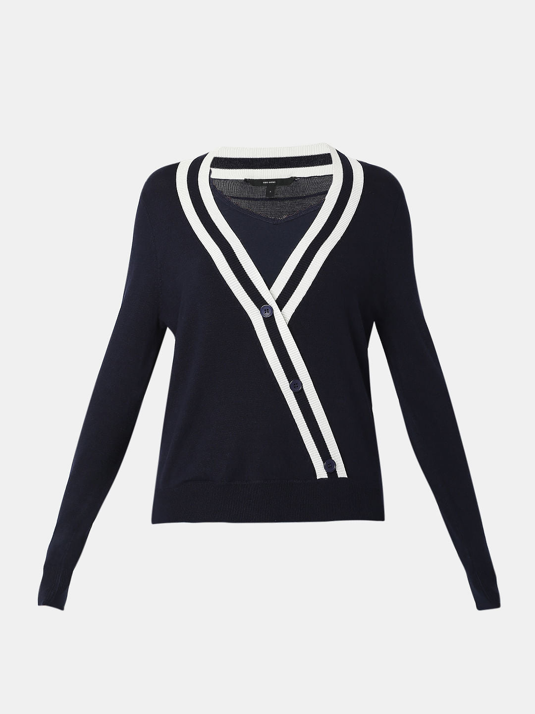 Navy Blue Cardigan