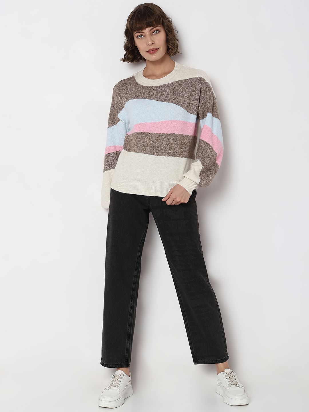 Off-White Colourblocked Pullover