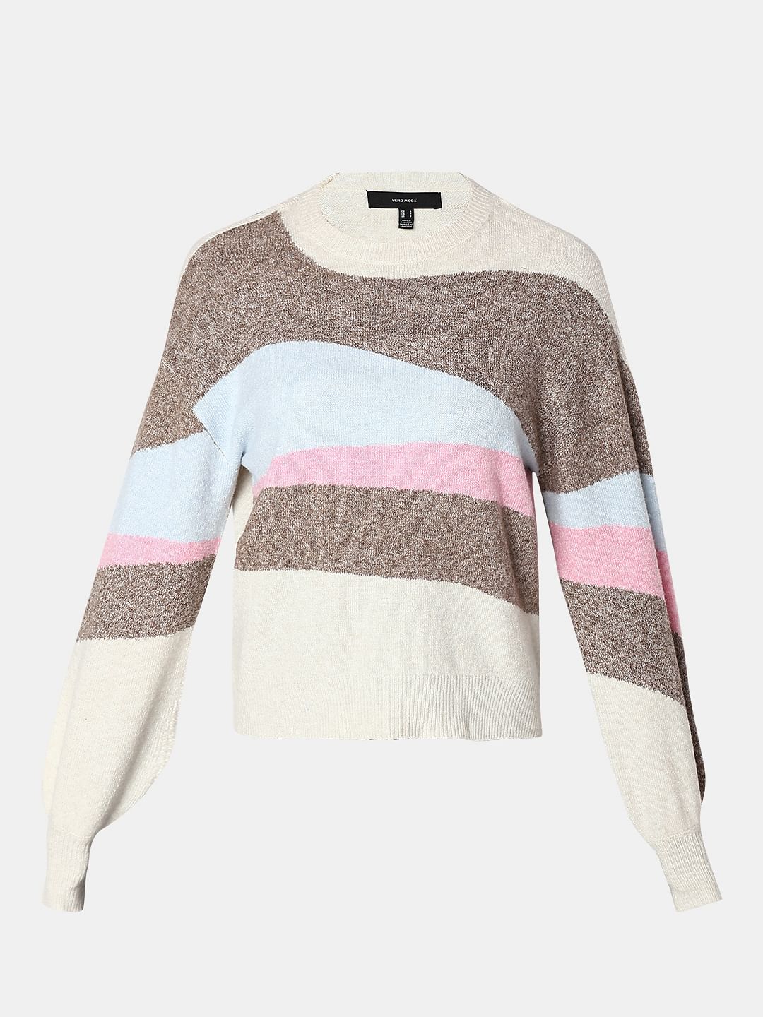 Off-White Colourblocked Pullover