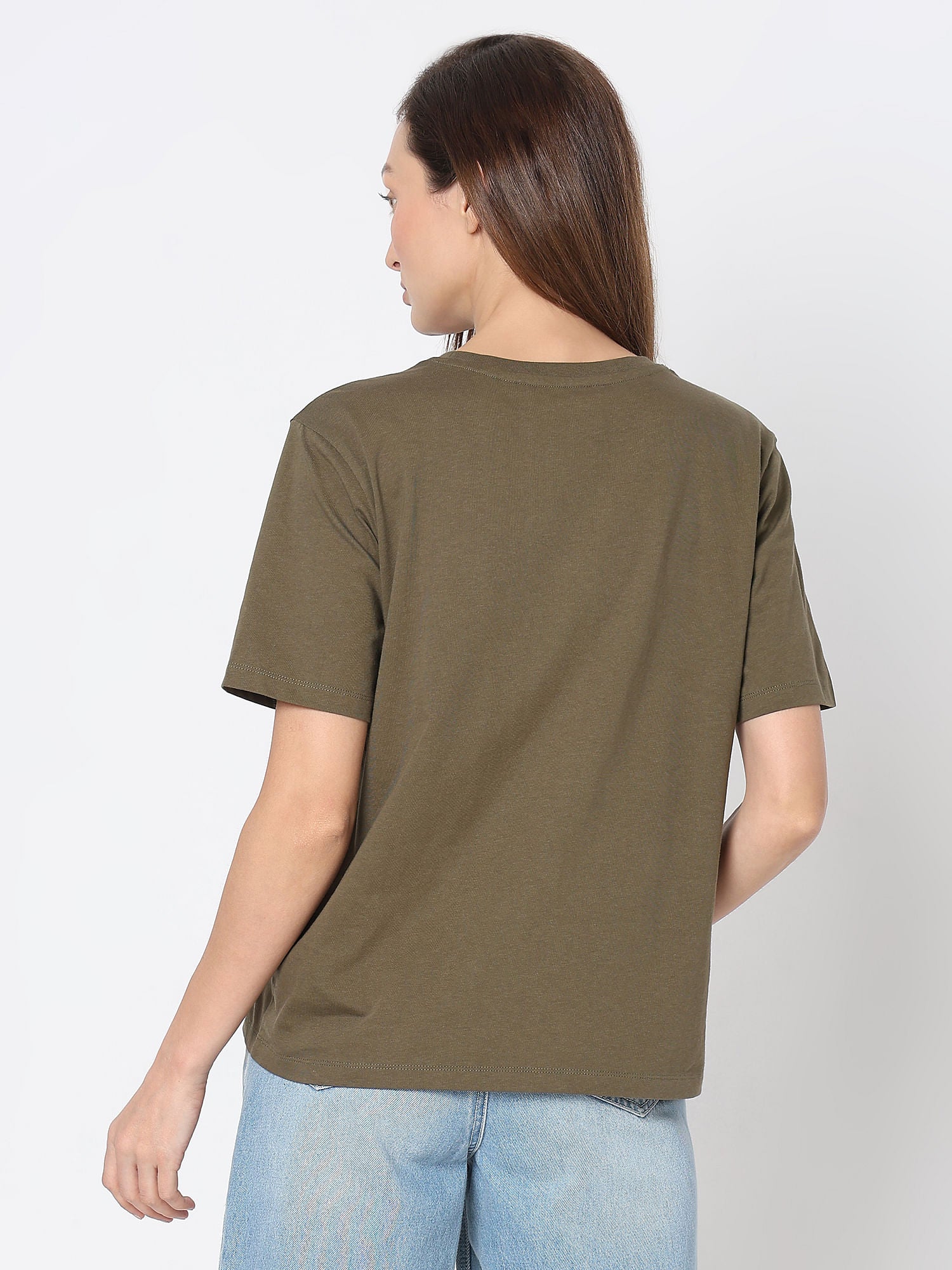 Green Graphic Print T-Shirt