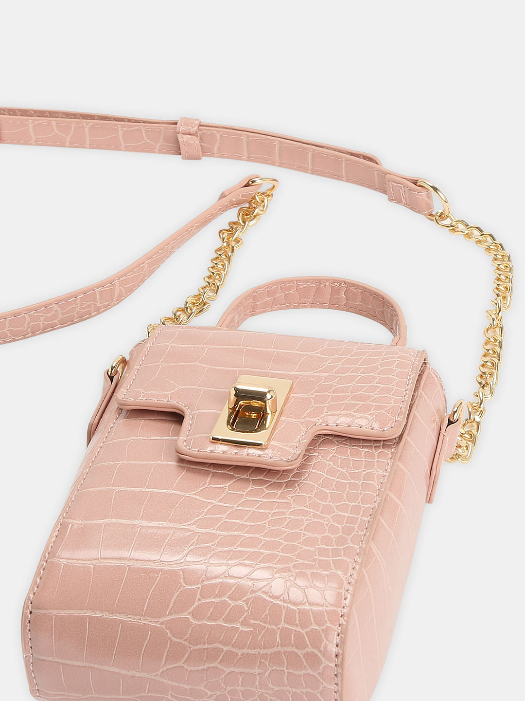 Pink Phone Crossbody Bag