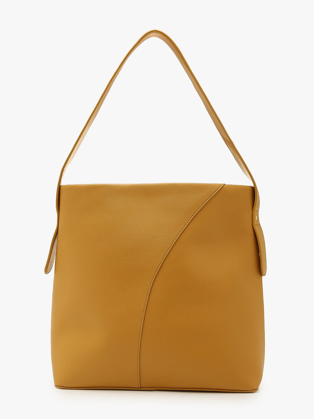 Mustard Single Strap Shoulder Bag