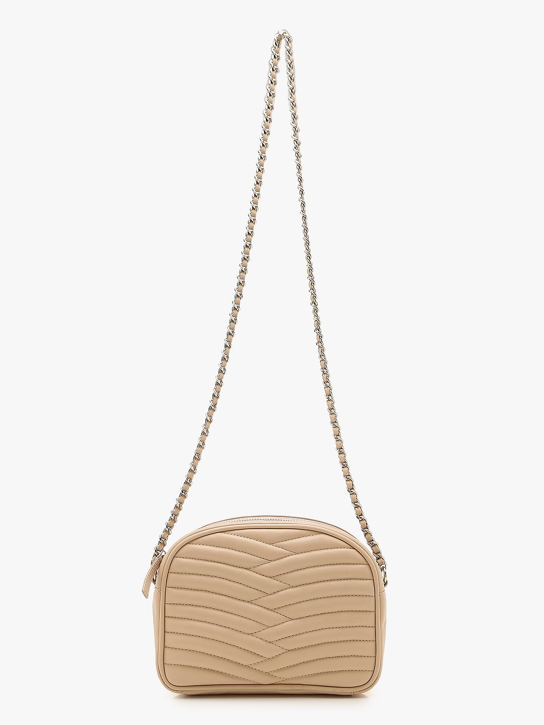 Beige Crossbody Bag