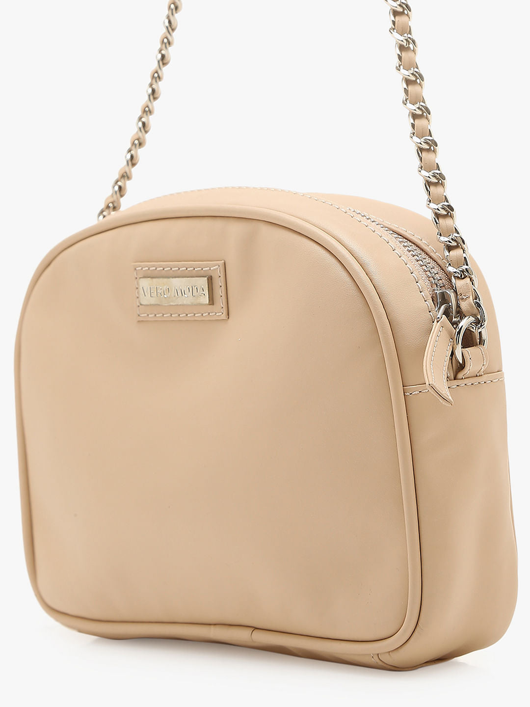 Beige Crossbody Bag