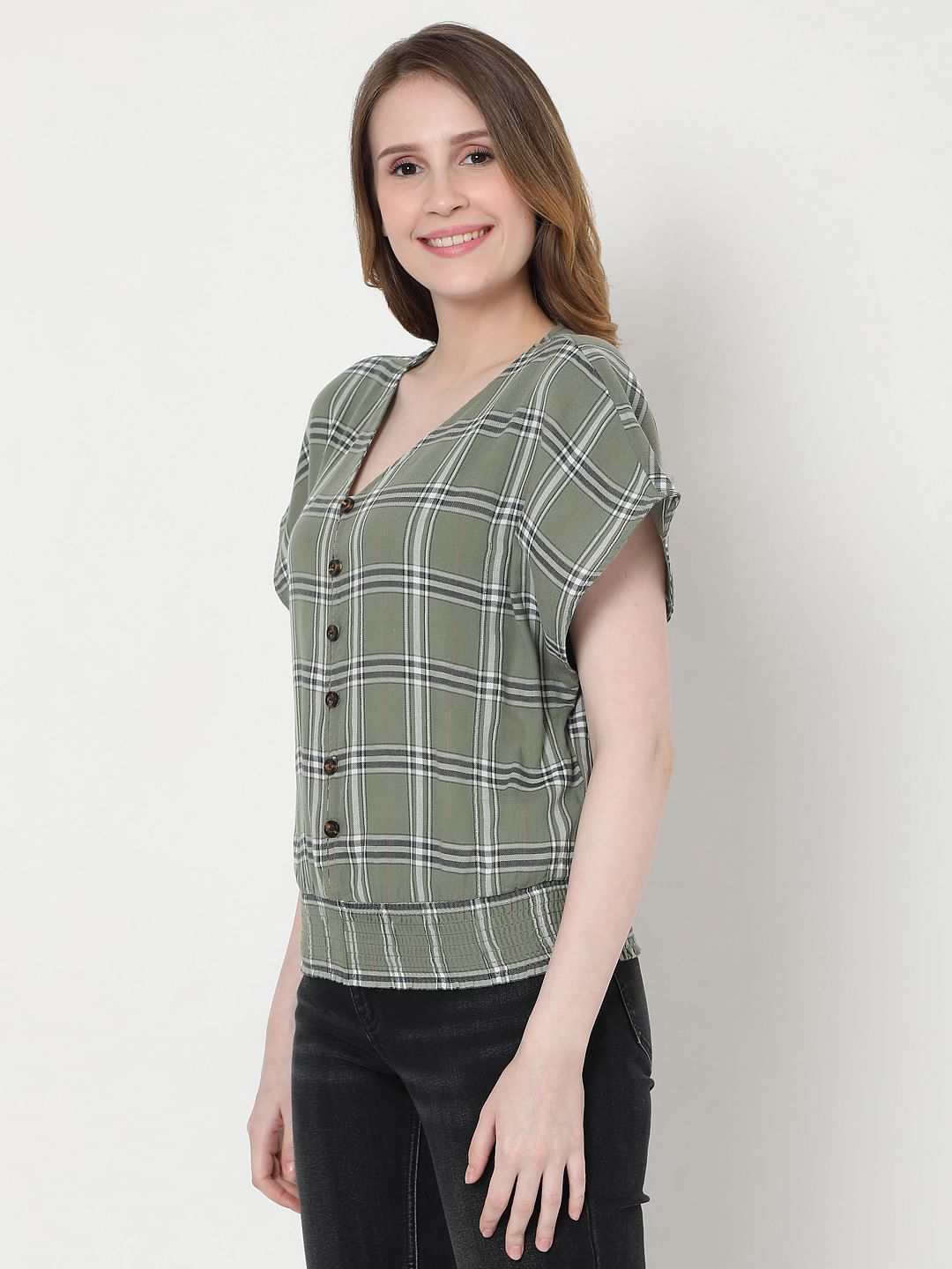 Green Checks Top