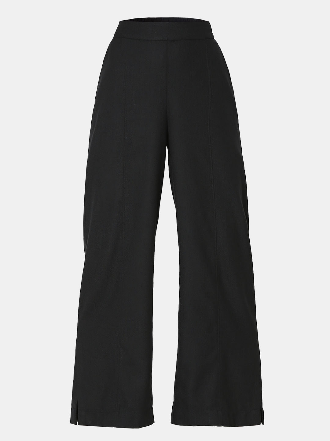 Black High Rise Pants