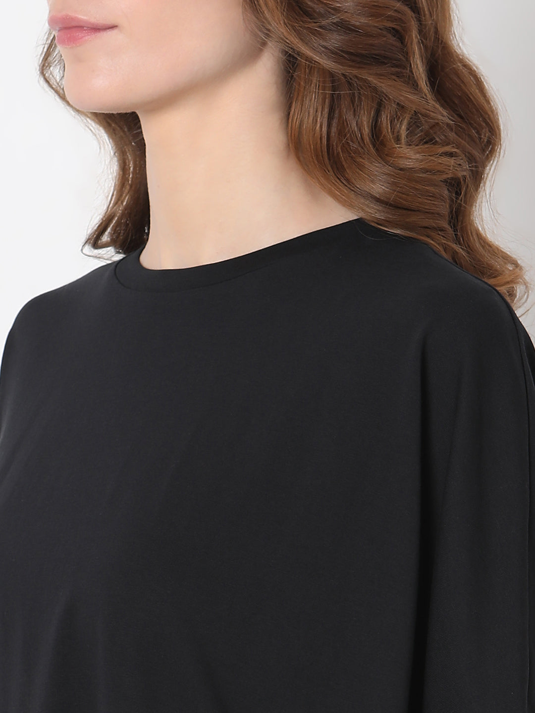 Black Regular Fit Top