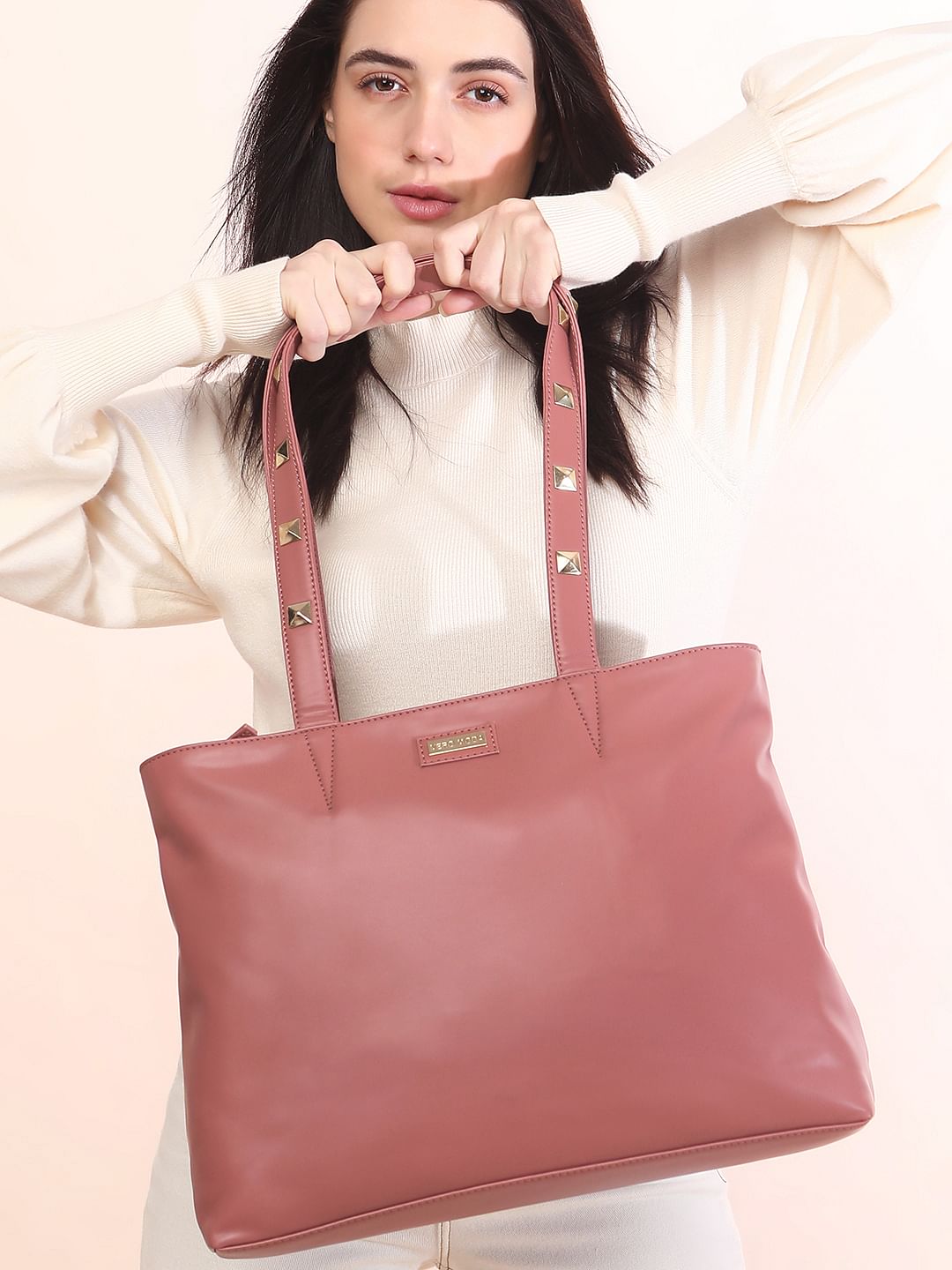 Pink Tote Bag