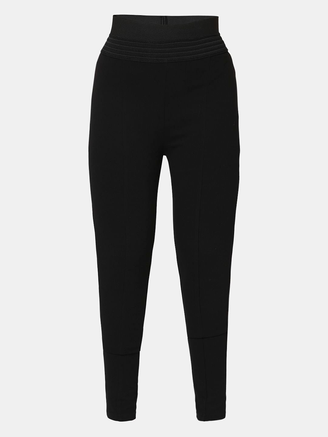 Black High Rise Leggings