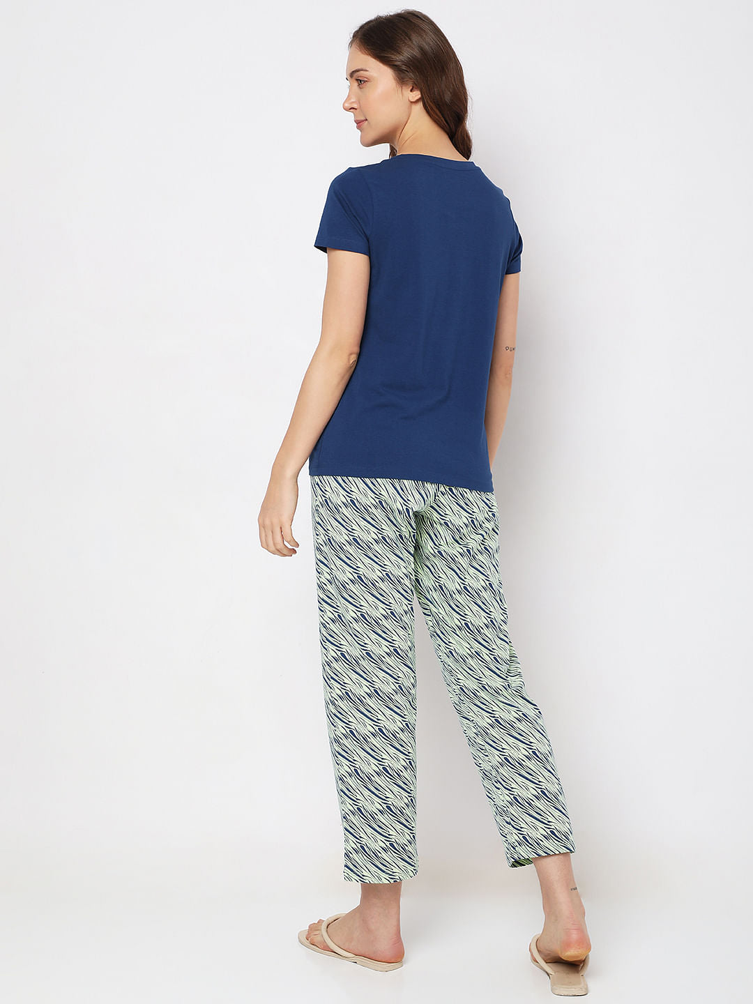 Blue T-Shirt & Pyjama Set