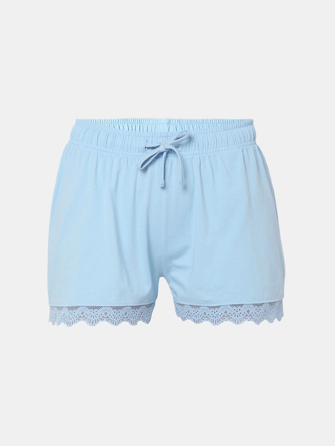 Blue Tank Top & Shorts Set