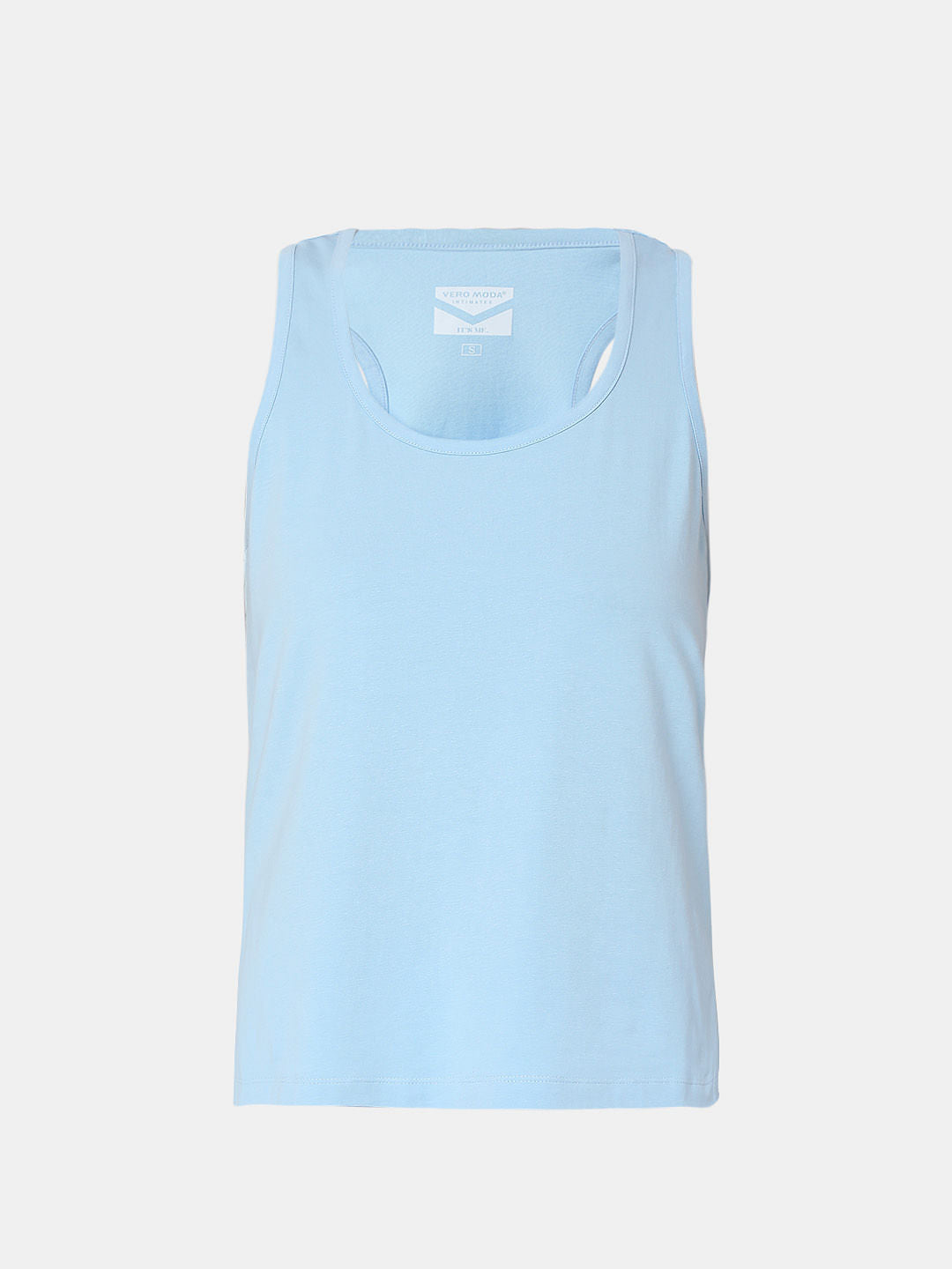 Blue Tank Top & Shorts Set