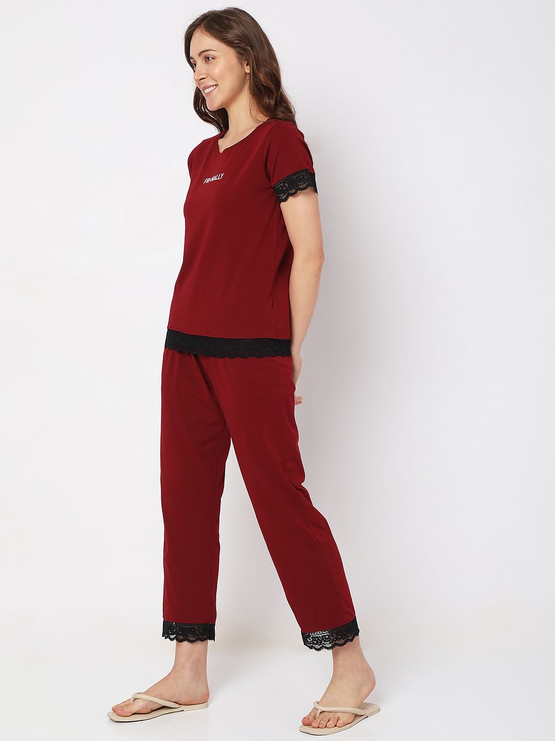 Red T-Shirt & Pyjama Set
