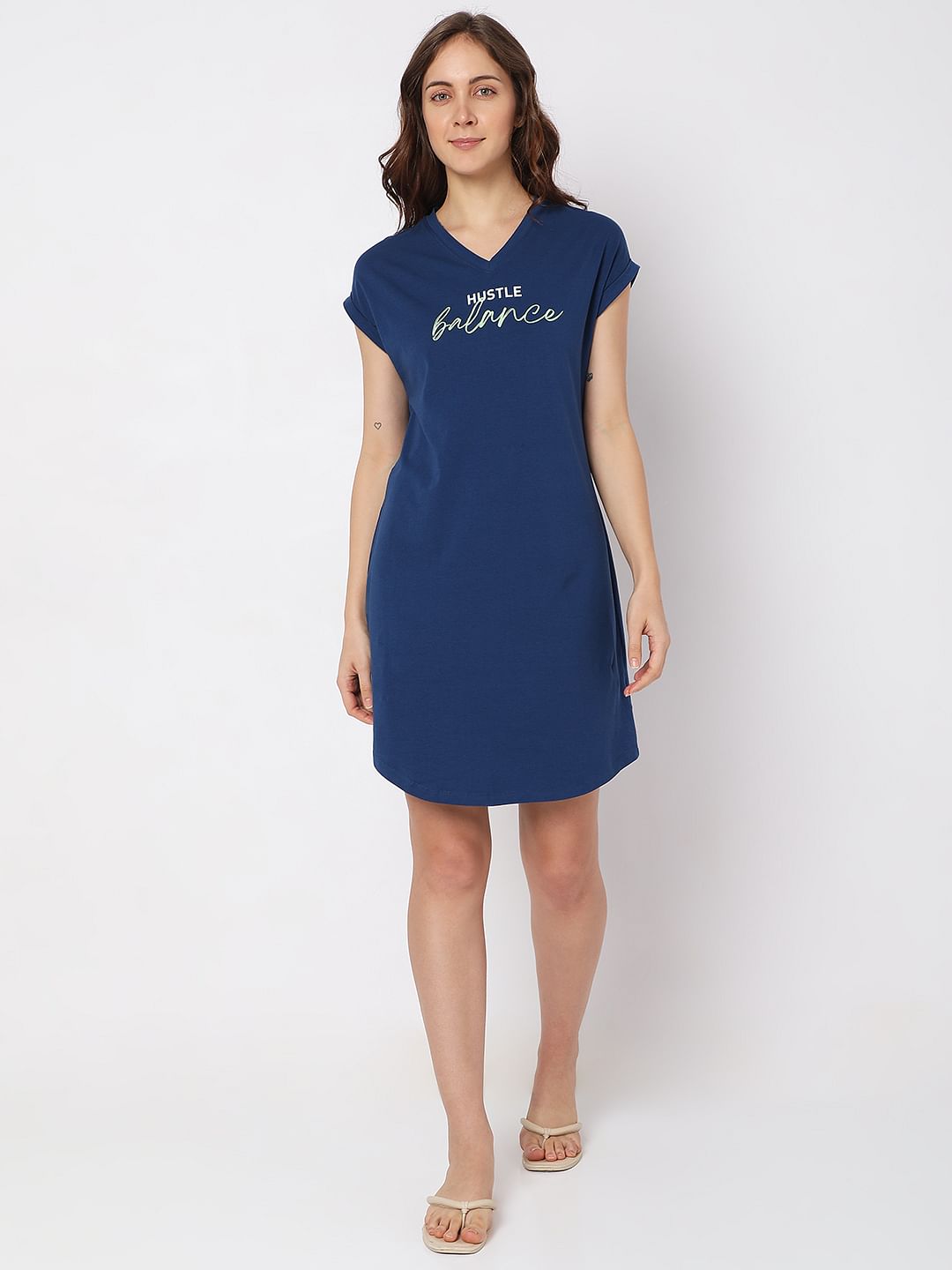 Blue Night Dress