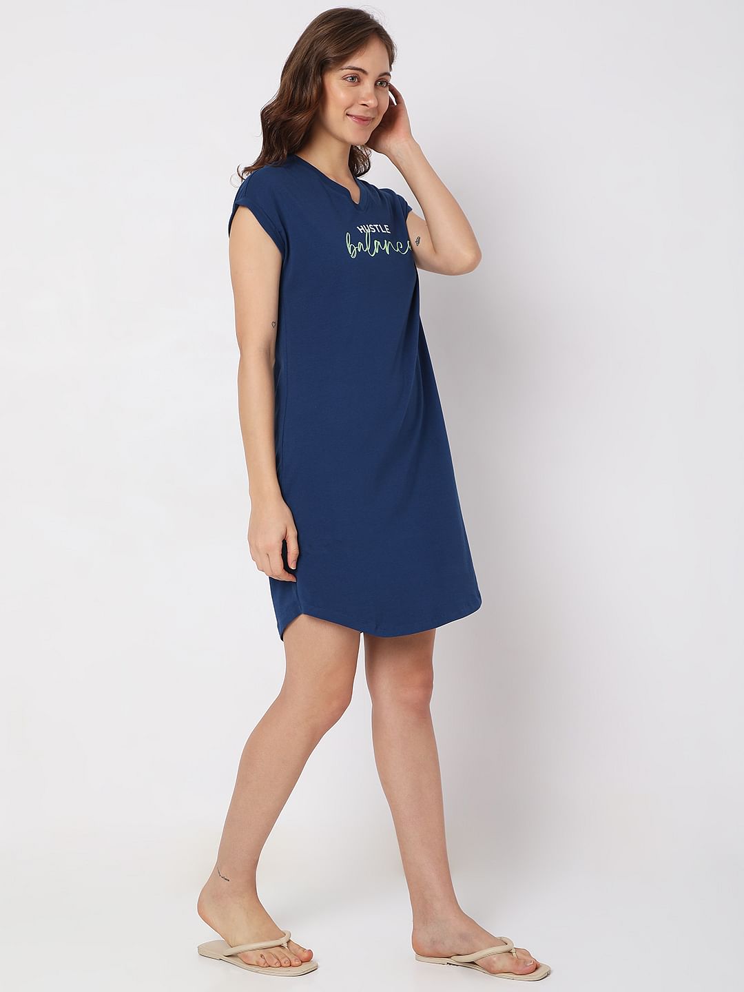 Blue Night Dress