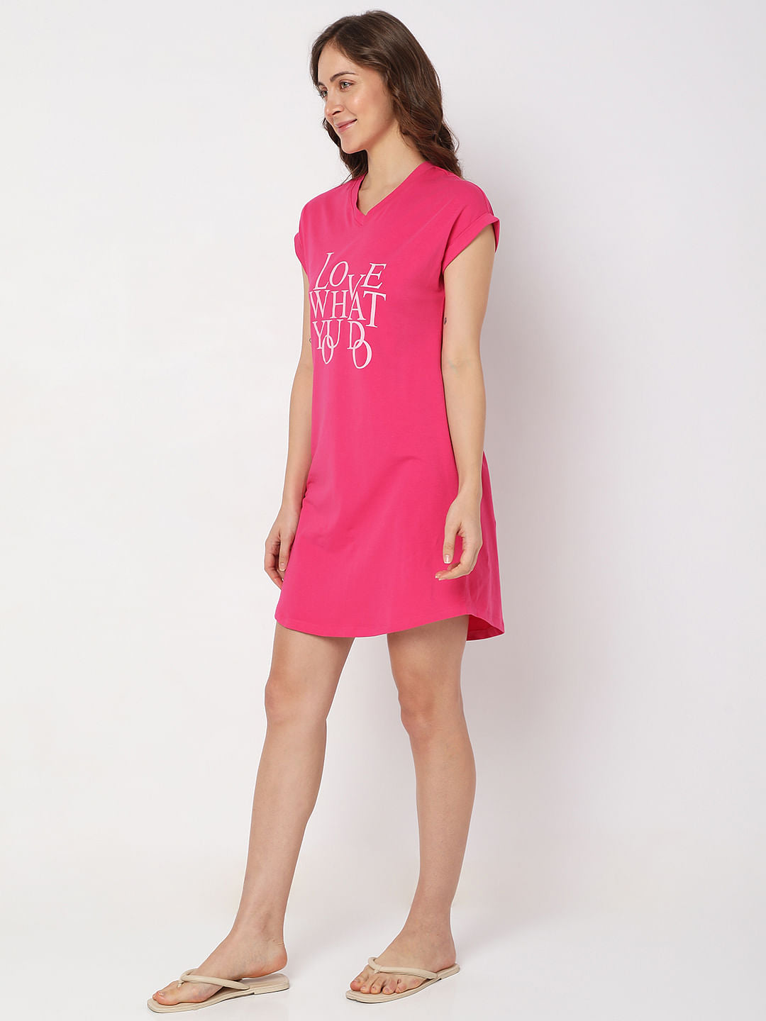 Pink Night Dress