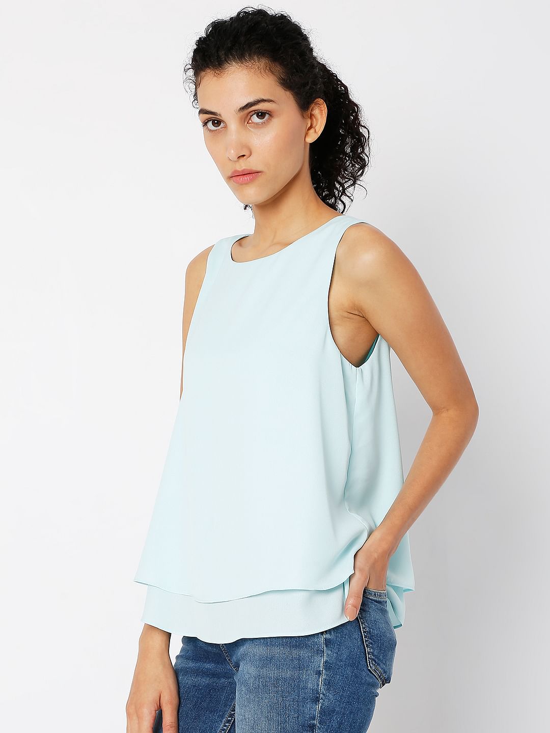 Light Blue Top