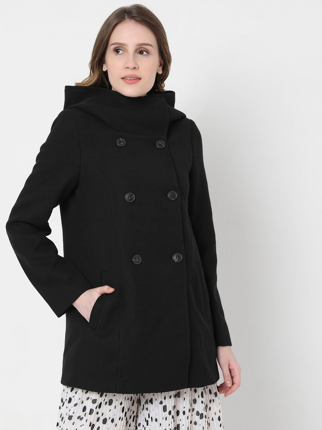 Black Double Breasted Jacket