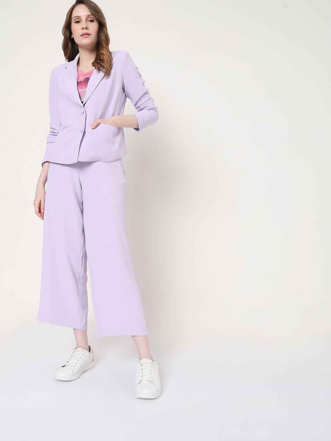 Lilac Co-Ord Culottes