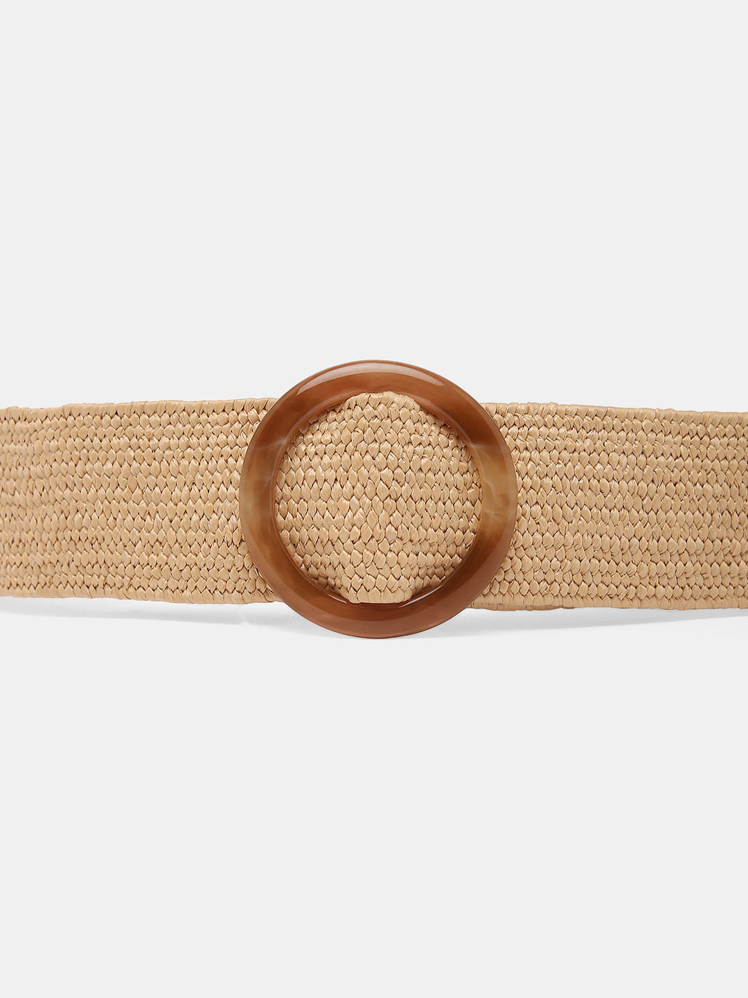 Brown Braided Belt