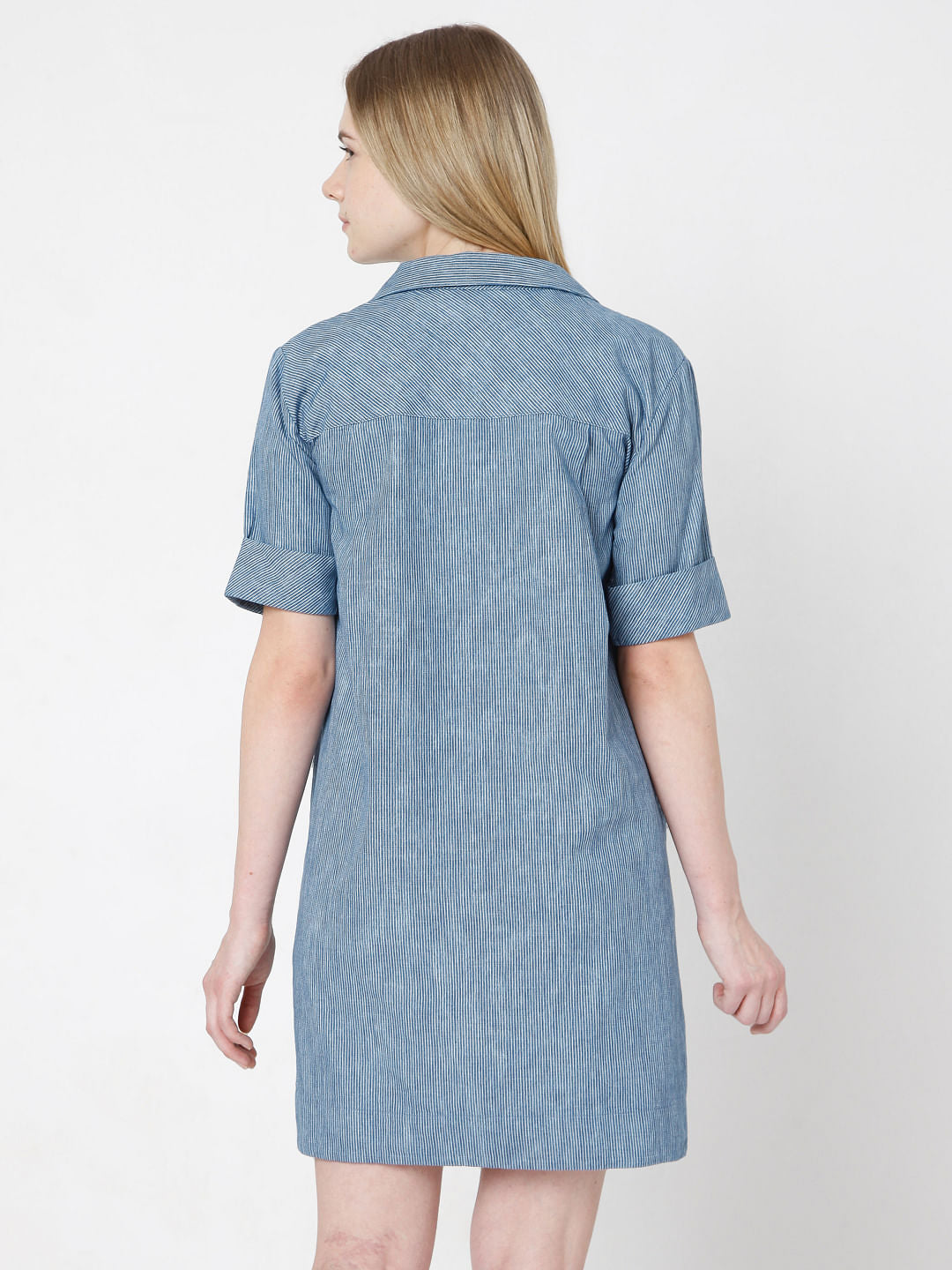 Blue Shift Dress