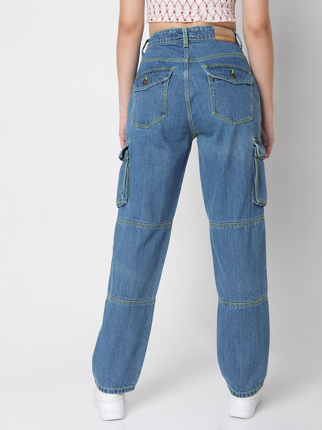 Blue Cargo Jeans