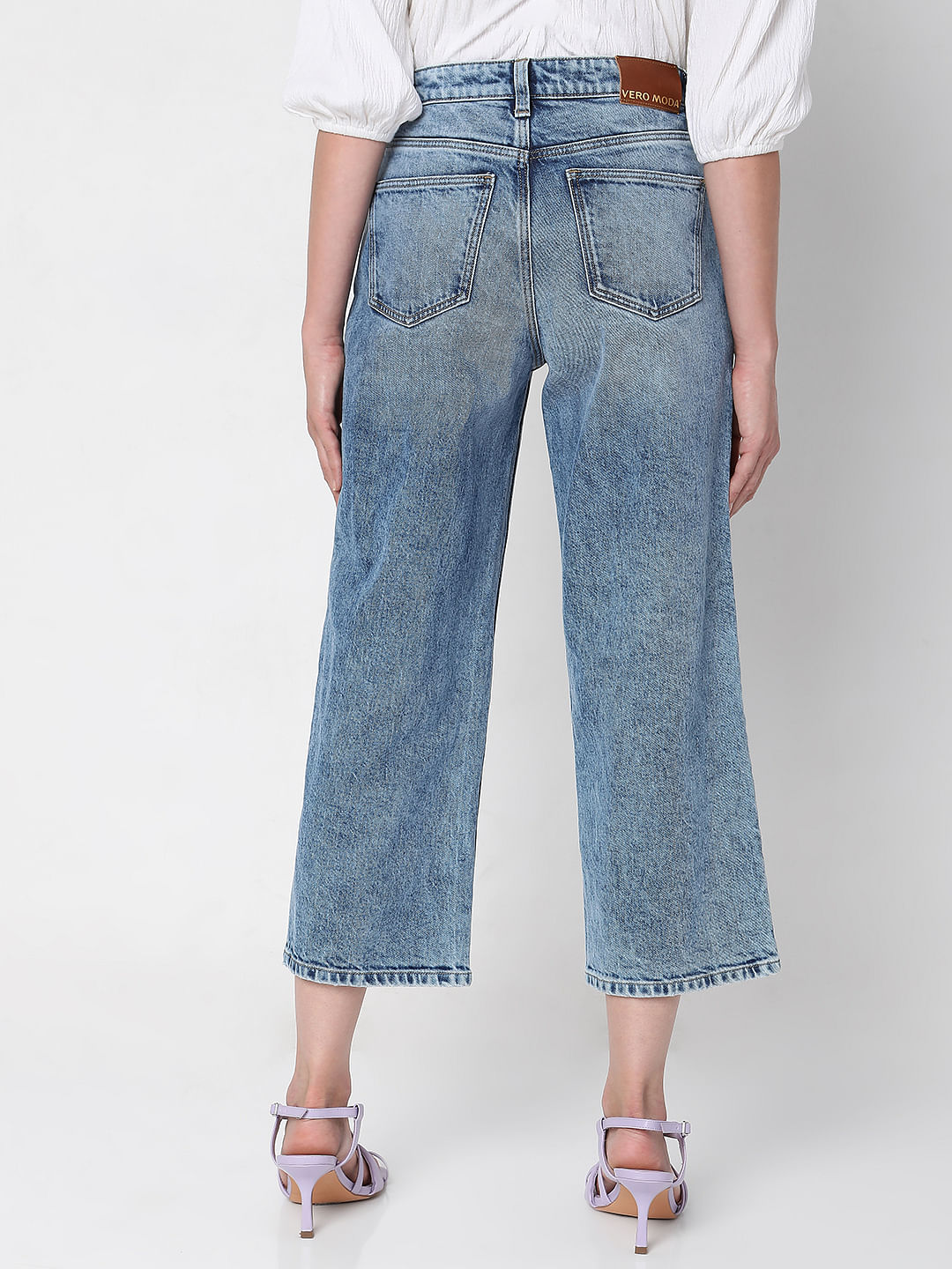 Blue High Waist Jeans