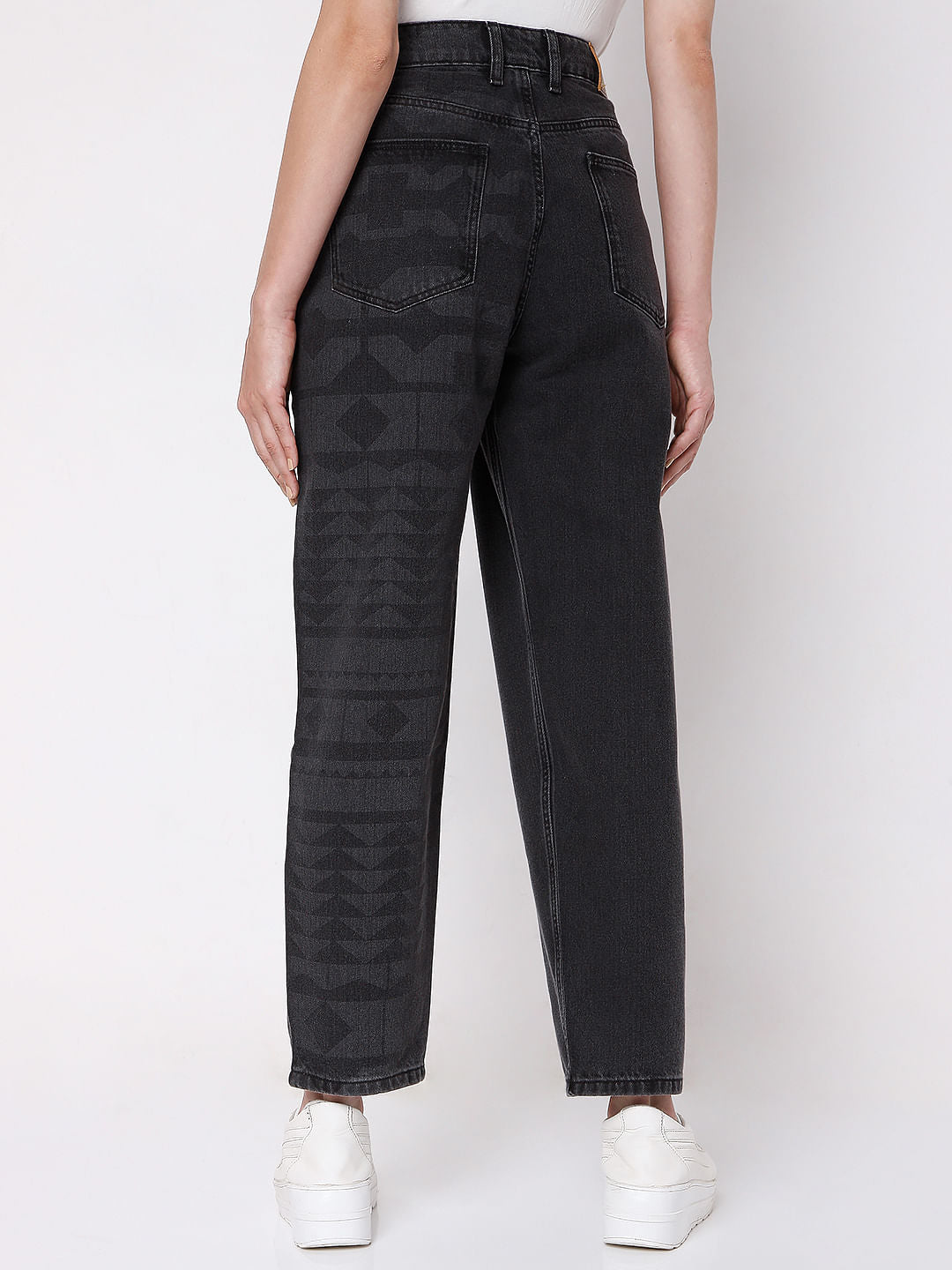 Black Mom Jade Straight Fit Jeans