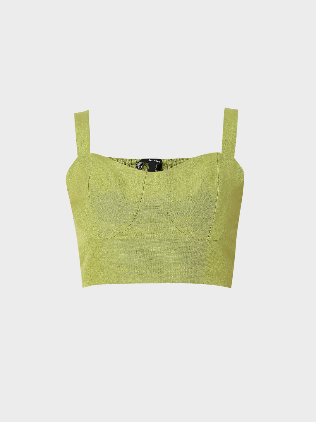 Green Crop Top