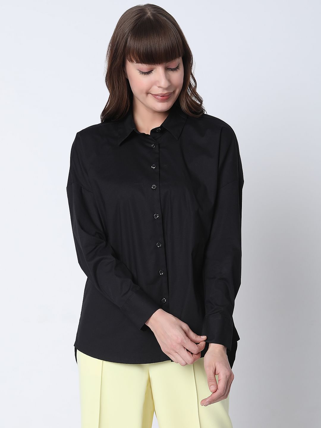 Black Full Sleeves Shirt